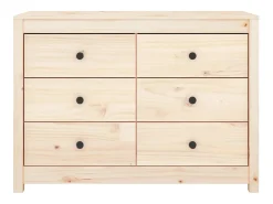 Mueble auxiliar 100x40x72 cm Madera maciza de pino
