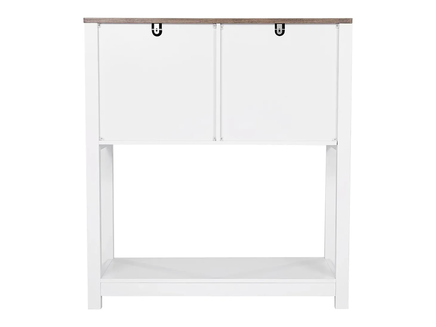 Mueble Bar para Café SucceBuy, 80 x 35 x 88 cm, 3 Niveles con Puertas Magnéticas