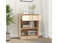 Mueble consola 60x34x75 cm Madera maciza de pino