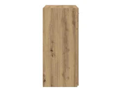 Mueble de almacenaje de roble 80x42,5x93,5 cm Madera de ingeniería