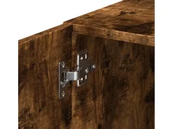 Mueble de almacenaje Slim roble ahumado 30x42,5x225 cm