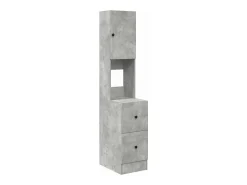 Mueble de Cocina Gris 35 x 50 x 180 cm Madera de ingeniería