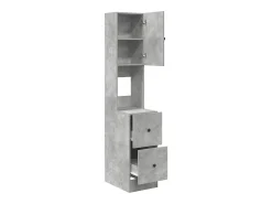Mueble de Cocina Gris 35 x 50 x 180 cm Madera de ingeniería