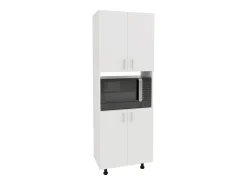 Mueble de cocina haaus Arno, 4 puertas, blanco, 56 x 30 x 161 cm