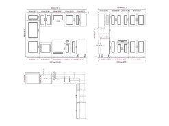 Mueble de cocina Kalmar blanco 14 piezas madera contrachapada