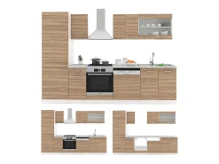 Mueble de cocina sonoma 300x46x81.6 r-line
