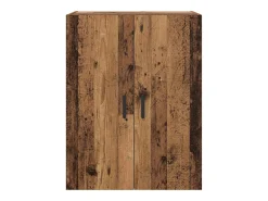 Mueble de pared Madera antigua 69,5 x 34 x 90 cm Madera de ingeniería