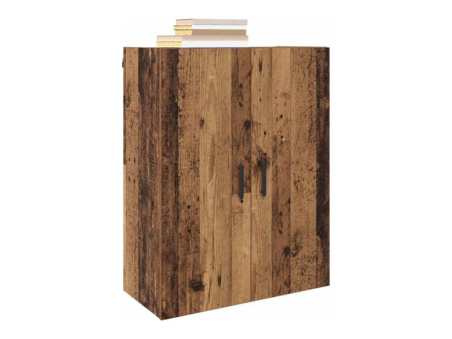 Mueble de pared Madera antigua 69,5 x 34 x 90 cm Madera de ingeniería