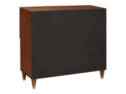 Muebles y estantes de almacenamiento de medios marrones