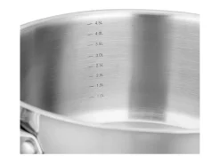 Olla de 32 cm con tapa – Acero inoxidable