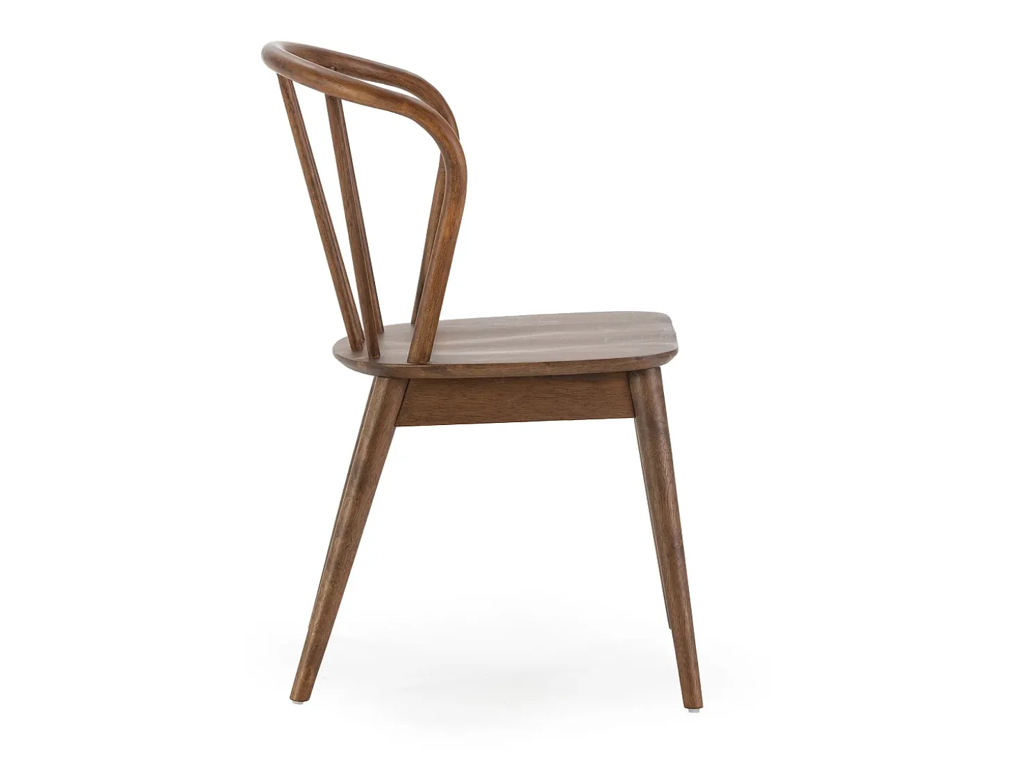 Pack 2 sillas Brisa Color Nogal, Madera Maciza