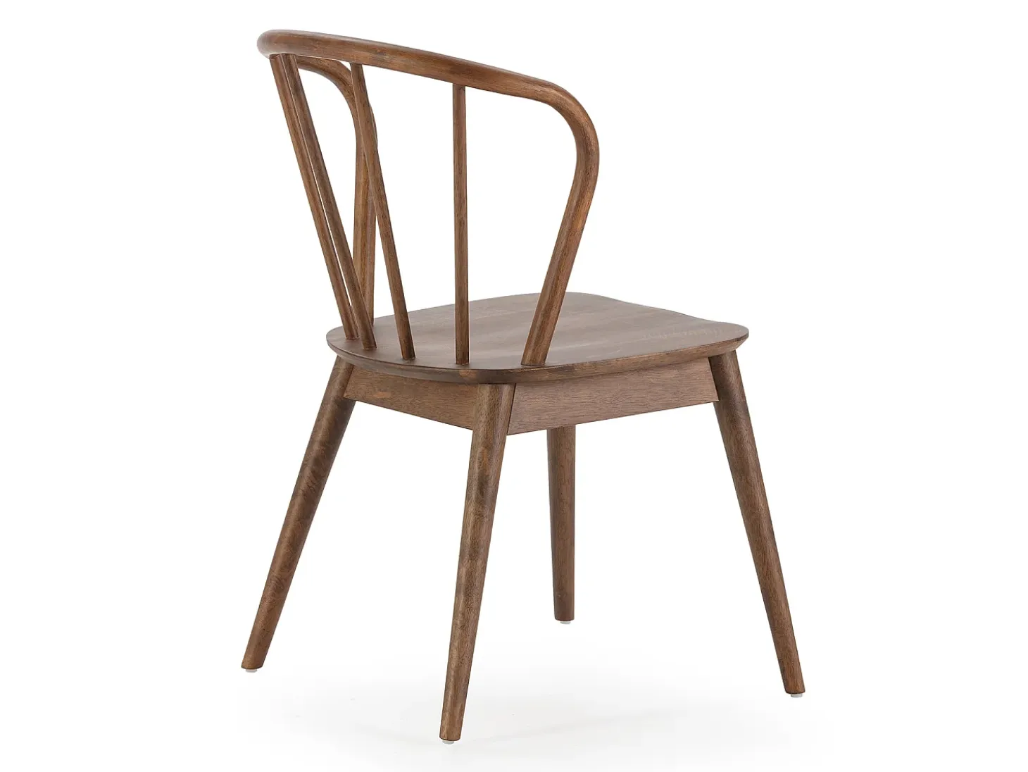 Pack 2 sillas Brisa Color Nogal, Madera Maciza