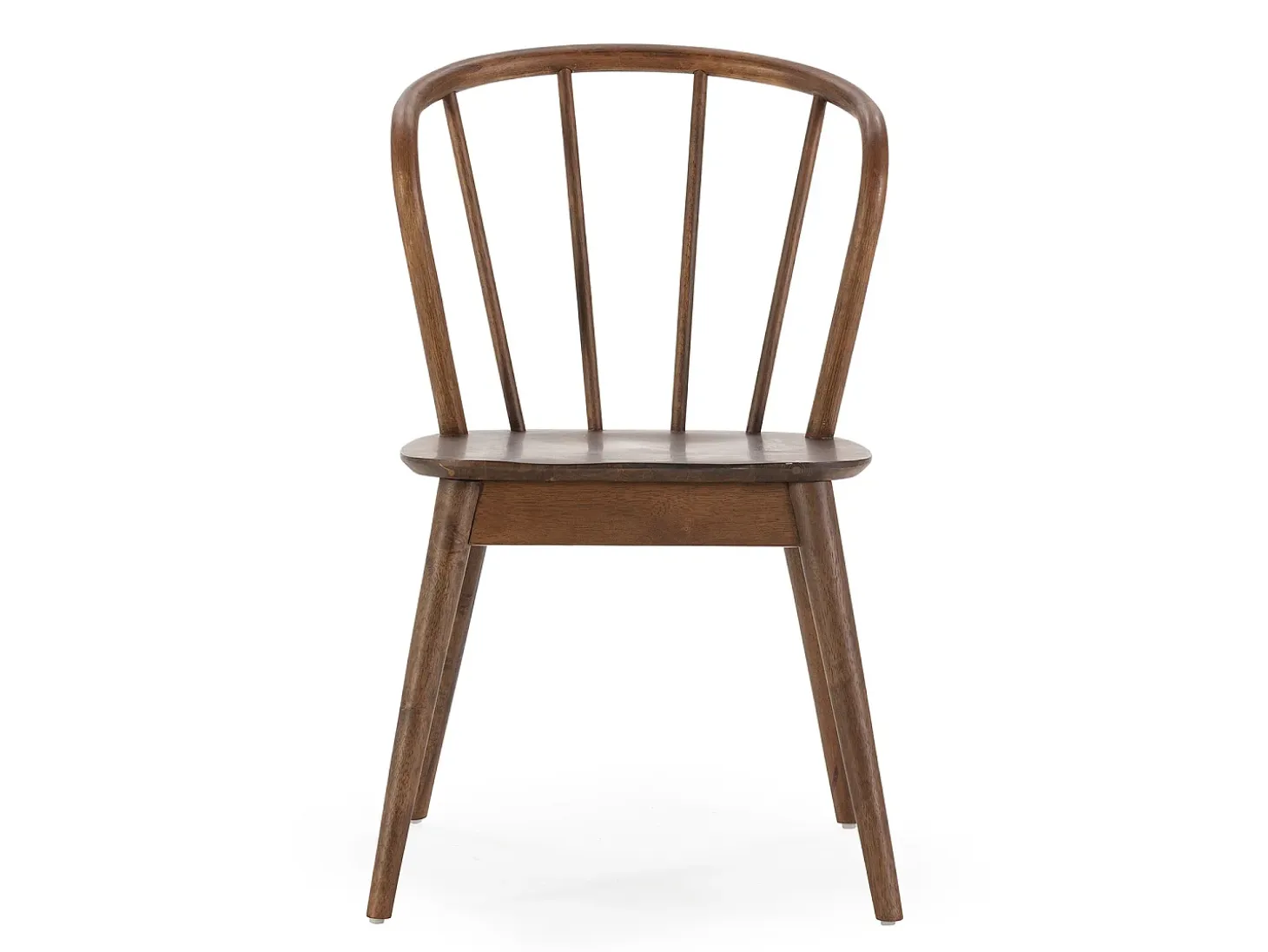 Pack 2 sillas Brisa Color Nogal, Madera Maciza