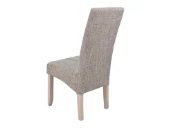 Pack 2 Sillas Comedor Contemporáneo Arena Tapizadas 108x47x62 cm