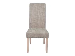 Pack 2 Sillas Comedor Contemporáneo Arena Tapizadas 108x47x62 cm