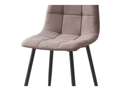 Pack 4 Sillas Comedor Portland Contemporáneo Gris 43x88x48 cm