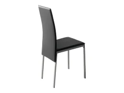 Pack 2 Sillas Comedor Saona Contemporáneo Negro 97x56x42
