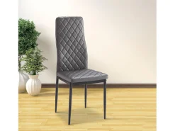 Pack 6 sillas de comedor Lacey Tejido Gris