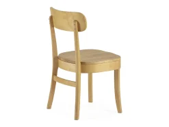 Pack 2 sillas Nala Color Roble, Madera Maciza