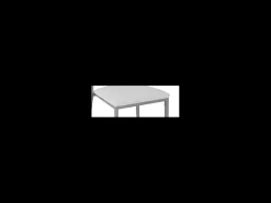 Pack 4 sillas para comedor acabado cromo tapizado polipiel blanco, 86 cm(alto)39 cm(ancho)