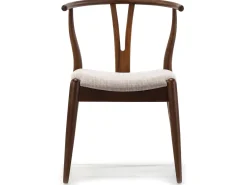 Pack 2 sillas Rustic Color Nogal, Madera Maciza, 55 x 54,5 x 76 cm