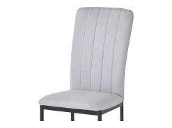 Pack 2 Sillas Salón Comedor Trenton Contemporáneo Gris Ceniza