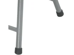 Pack 10 Taburetes Plegables Alto Blanco 30x76cm 7house