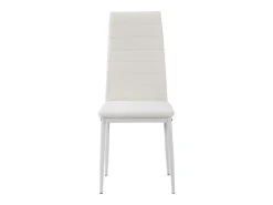 Pack de 2 Sillas blancas para Salón Comedor, Sillas Avat Estilo Moderno 42x96x52 cm