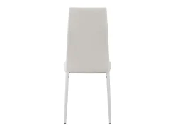 Pack de 2 Sillas blancas para Salón Comedor, Sillas Avat Estilo Moderno 42x96x52 cm