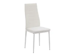 Pack de 2 Sillas blancas para Salón Comedor, Sillas Avat Estilo Moderno 42x96x52 cm