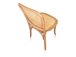 Pack de 2 sillas de comedor Toscana ratán natural Adec