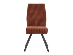 Pack de 2 sillas md-Pau tapizado textil teja, 98cm(alto) 45cm(ancho) 60cm(largo)