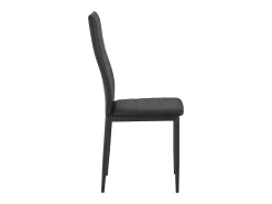 Pack de 4 Sillas negras para Salón Comedor, Sillas Avat Estilo Moderno 42x96x52 cm
