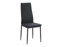 Pack de 4 Sillas negras para Salón Comedor, Sillas Avat Estilo Moderno 42x96x52 cm