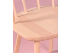 Pack de 2 sillas rústicas para el comedor - Organic - Haya natural