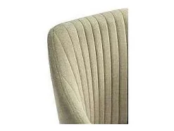 Pack de 2 sillones para comedor Marc tapizado textil verde, 88cm(alto) 55cm(ancho) 57cm(fo