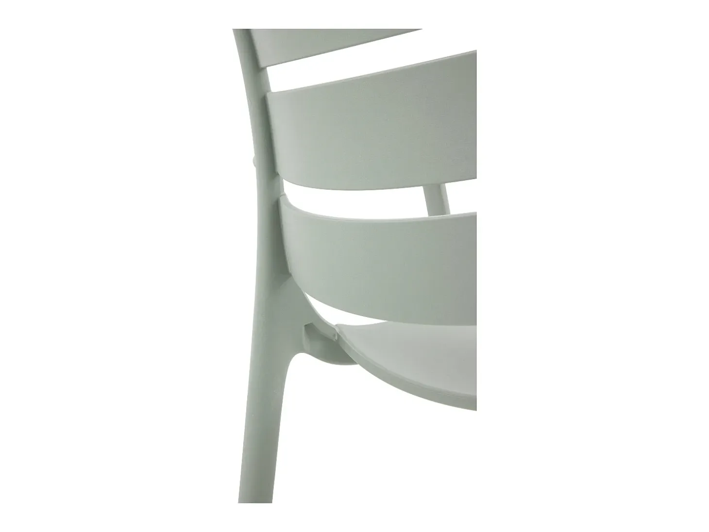 Pack de 4 sillones polipropileno color pistacho