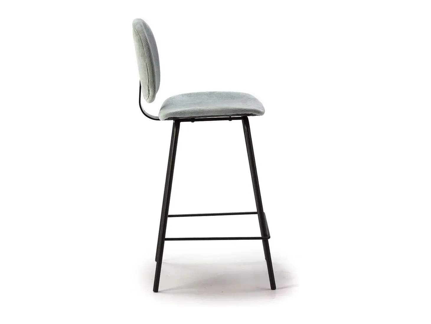 Pack de 2 taburetes modelo MARIO acabado aguamarina, 65/98cm(alto) 50cm(ancho) 44cm (largo