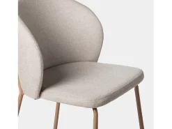 Packs 4 sillas Beige 49 x 80 cm
