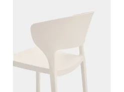 Packs 4 sillas Beige 48 x 76 cm