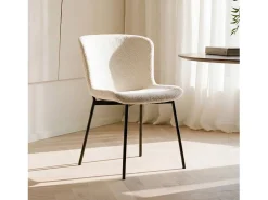 Packs 4 sillas Beige 50 x 80 cm