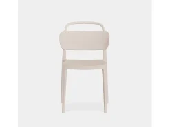 Packs 4 sillas Beige 47 x 78 cm
