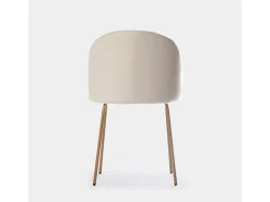 Packs 4 sillas Beige 48 x 81 cm