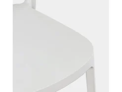 Packs 4 sillas Blanco 43 x 80 cm