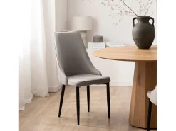 Packs 4 sillas Gris 45 x 95 cm