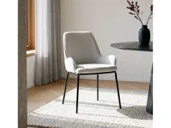 Packs 2 sillas Gris 55 x 84 cm