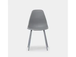 Packs 6 sillas Gris 45 x 80 cm