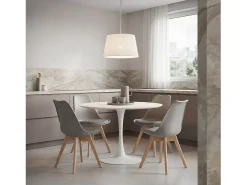 Packs 4 sillas Gris 48 x 82 cm