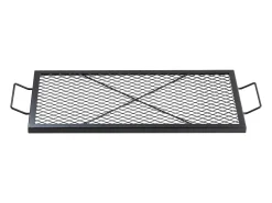 Parrilla de Cocina SucceBuy para Fogón Exterior X-Marks de 81CM, Parrilla de Cocina en Acero Robusto