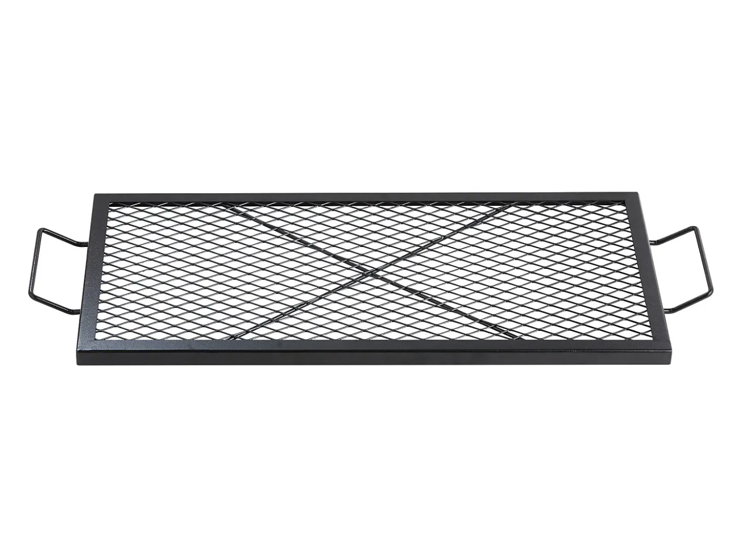 Parrilla de Cocina SucceBuy para Fogón Exterior X-Marks de 81CM, Parrilla de Cocina en Acero Robusto